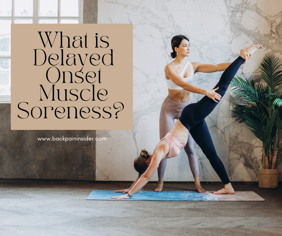 Delayed onset muscle soreness is completely normal, and here's why!
