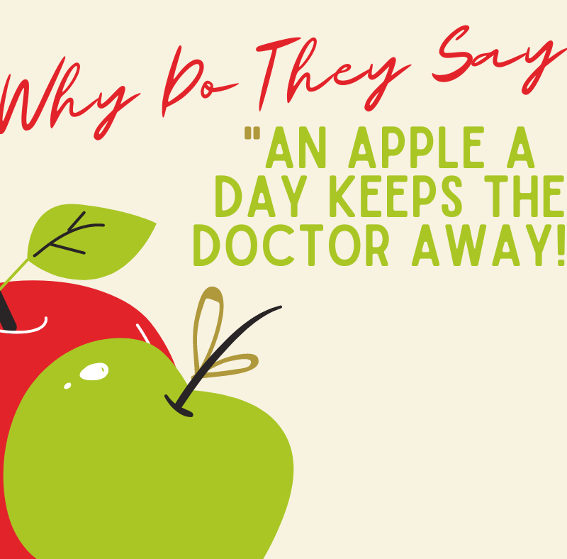 Why Do They Say, “An Apple a Day Keeps the Doctor Away!”