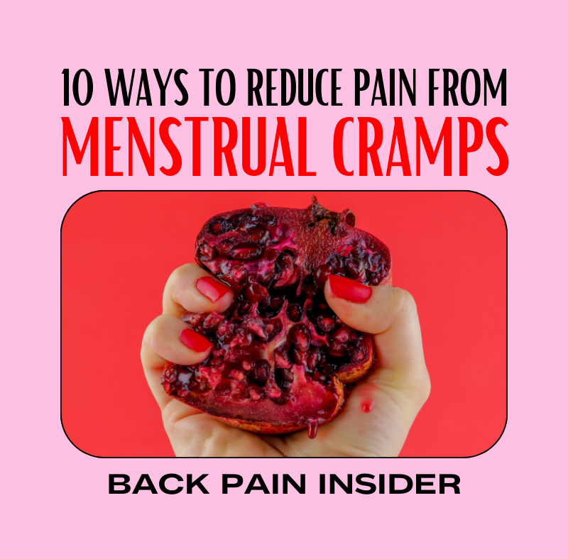 10 Ways to Reduce Pain from Menstrual Cramps
