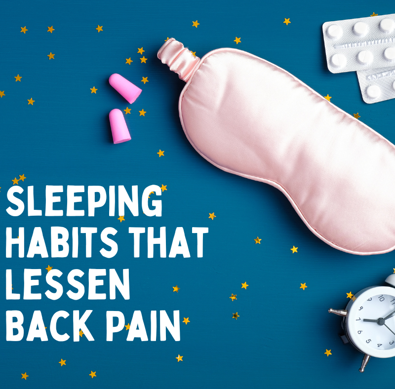 Sleeping Habits that Lessen Back Pain